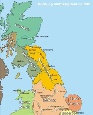 Sự Trỗi Dậy Của Vương Quốc Northumbria Và Những Tác Động Lâu Dài Trên Chính Trị Anglo-Saxon,